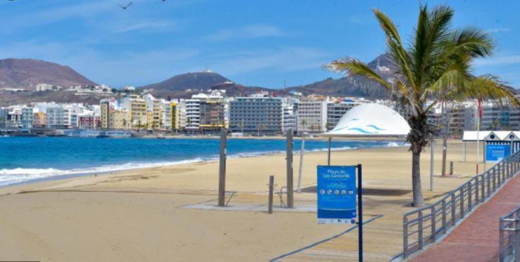 Atico Luxury Vista Mar Las Canteras Лас-Пальмас-де-Гран-Канария Экстерьер фото